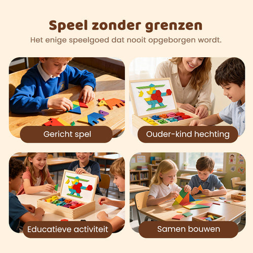 🎄Vroege Kerstdeal! Slechts vandaag tot -50% 🔥 Ontdek de magische houten magnetische puzzelset 🧩 – perfect kerstcadeau voor kinderen!