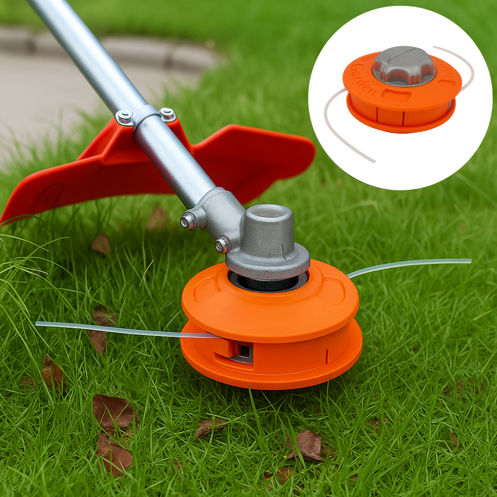 TrimmerHead: Zwaar Gebruik Gras Trimmer Kop Voor Gazon En Tuin