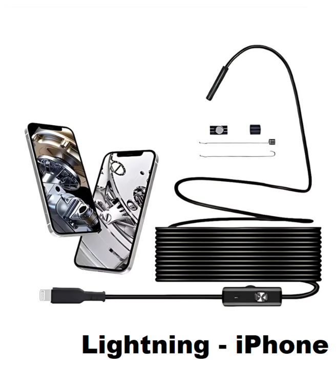 HD Endoscoopcamera met LED-verlichting